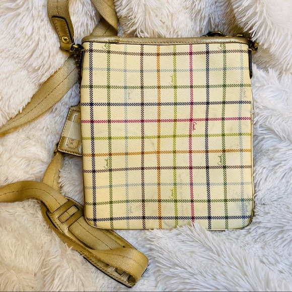 Coach Plaid Cross Body Purse Bag - Picture 4 of 8